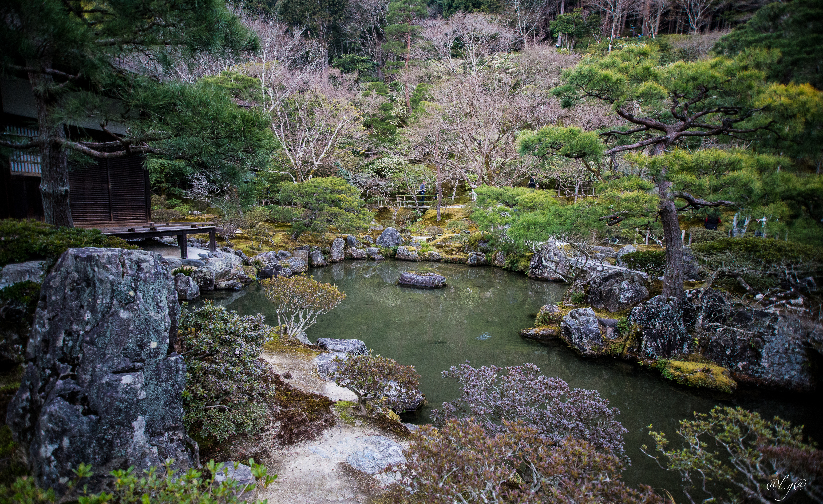 Le  jardin du Ginkaku-ji
