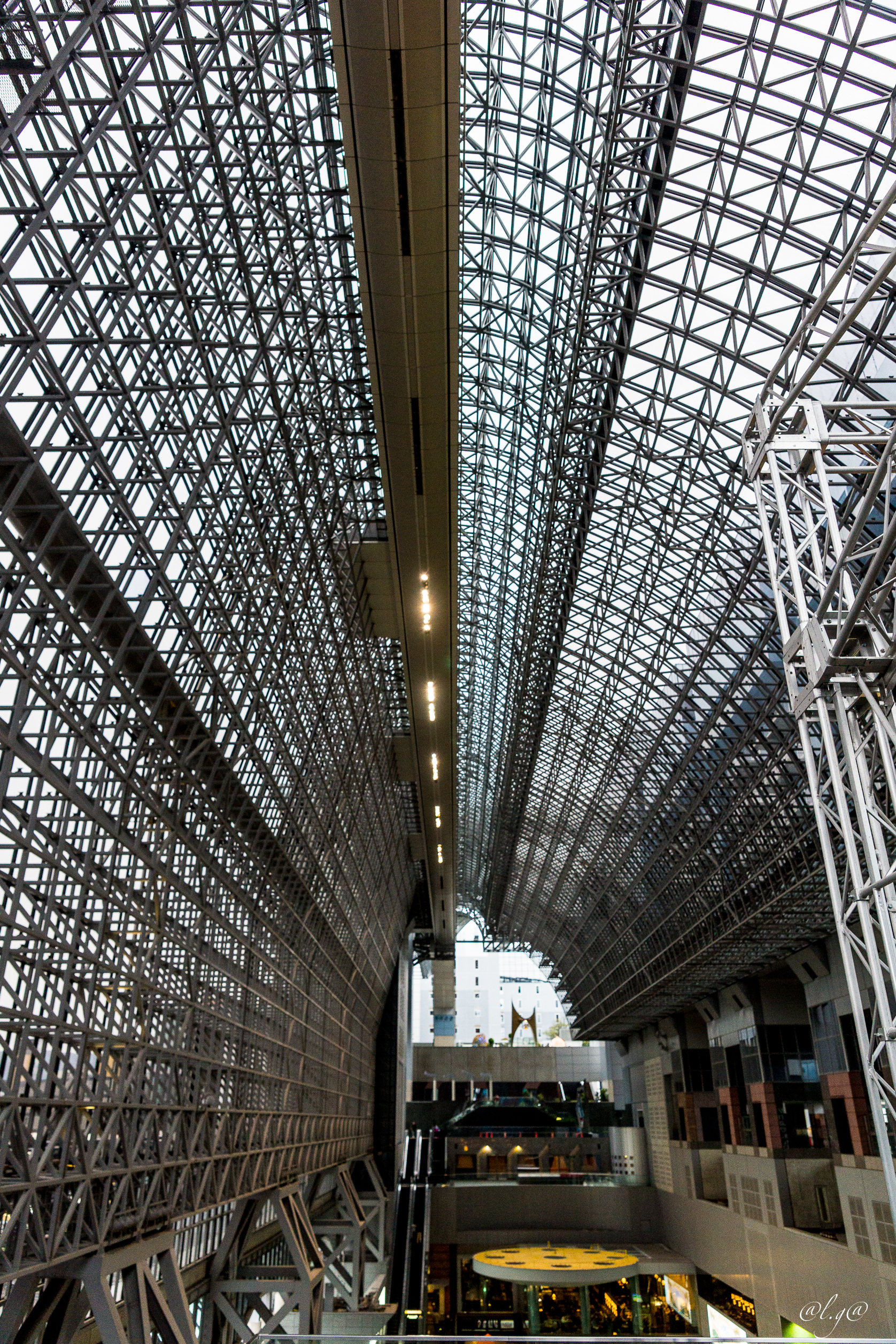 La gare de Kyoto - Architecte Hiroshi Hara