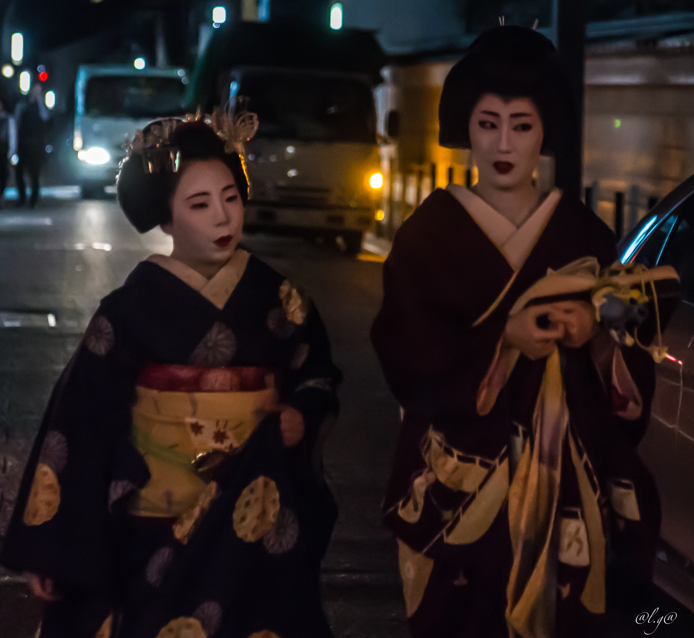 Kyoto : Le quartier Kamishichiken, ses o-haya (maisons de thé) et ses okiya (maisons de geisha)