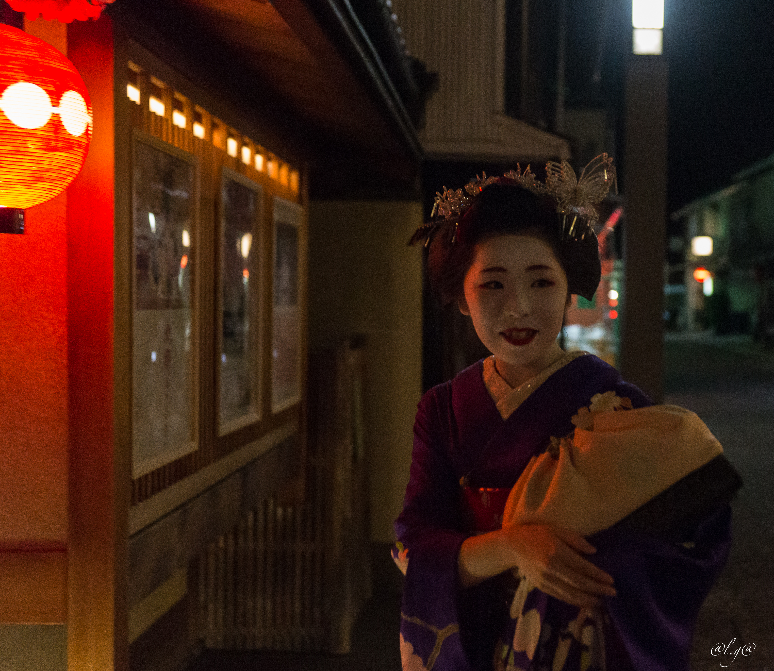 Kyoto : Le quartier Kamishichiken, ses o-haya (maisons de thé) et ses okiya (maisons de geisha)
