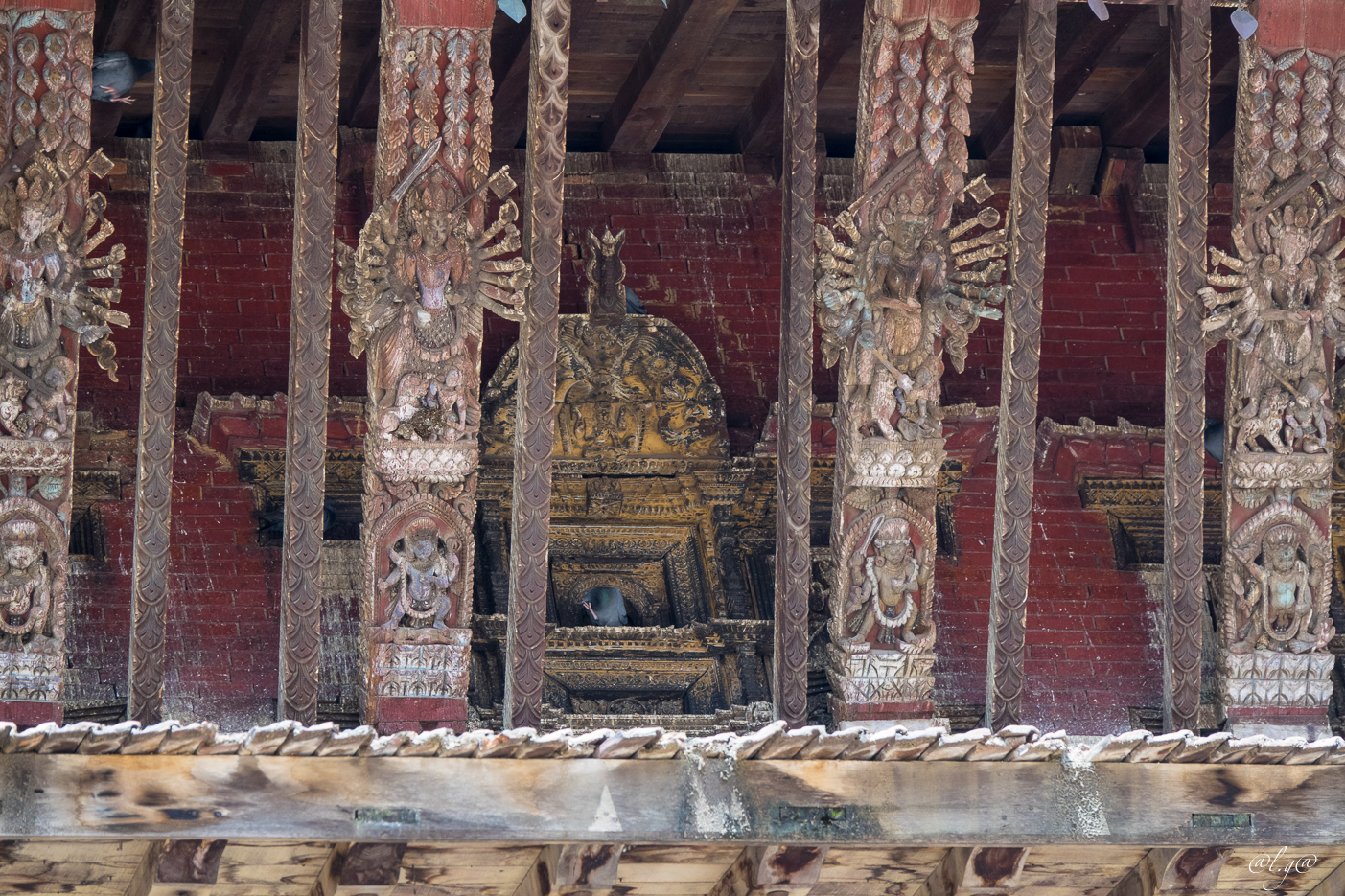 Le Nyatapola Deva ou Temple des Cinq Etages