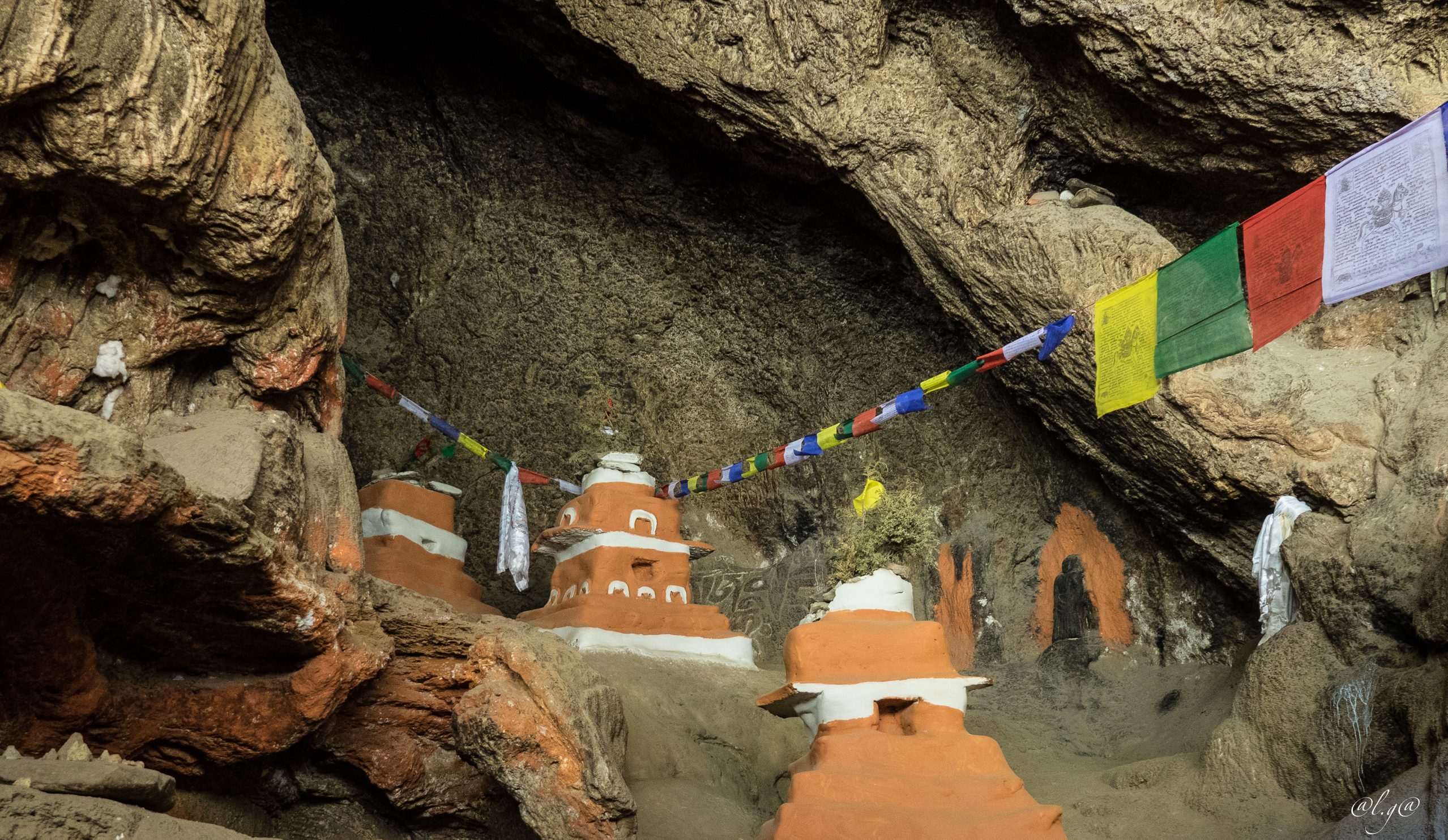 Chungsi Cave (3440m) : Grotte ayant accueilli Padma Sambhava dit Guru Rimpoche