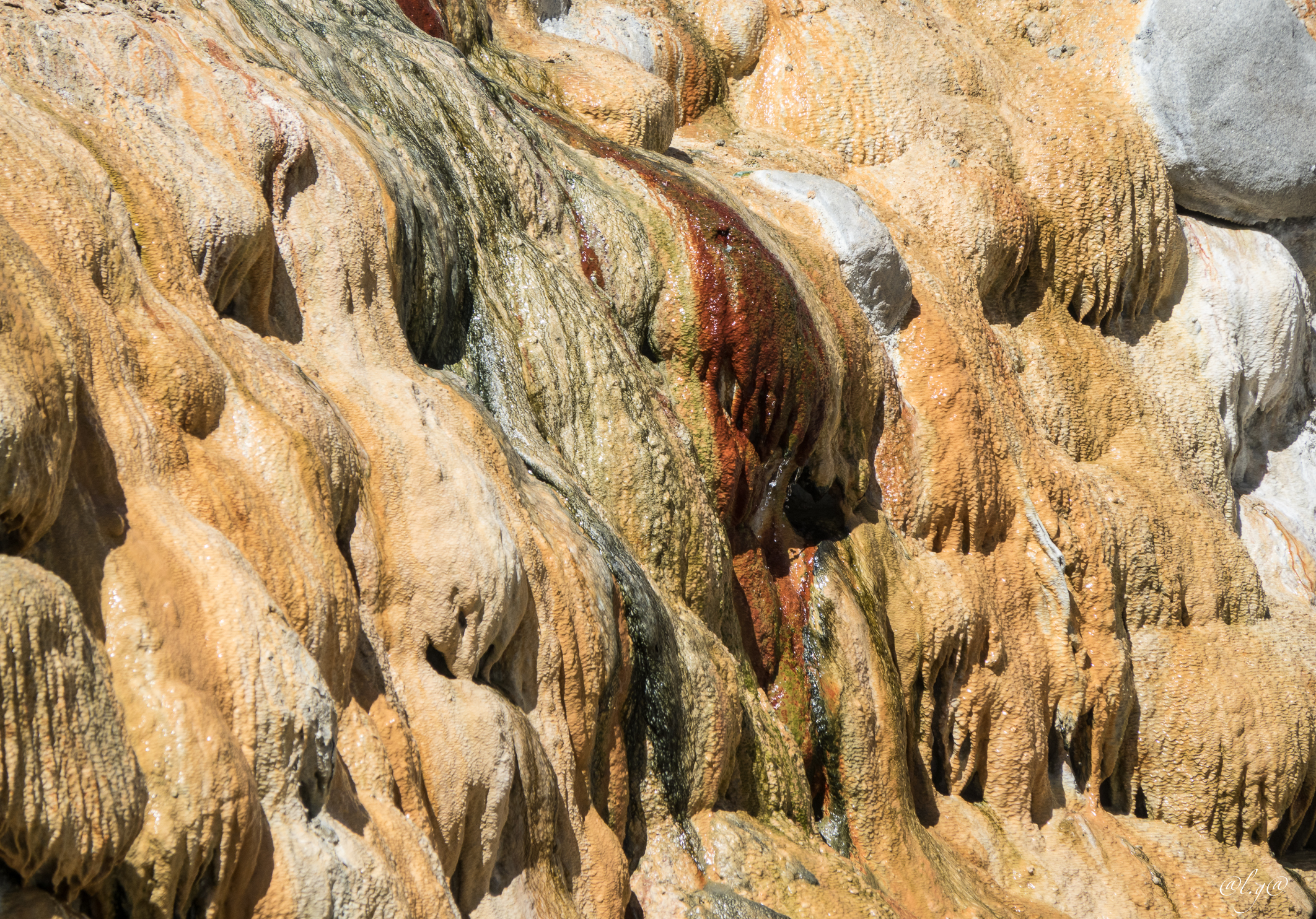 Sur les bords de la Mustang Khola : Les sources chaudes